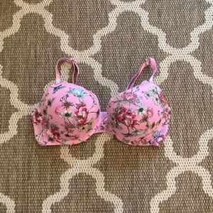 Victoria’s Secret bra, dream angels, push-up bra, size 36D